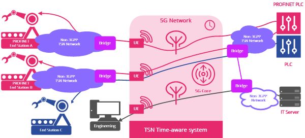 farbiges TSN Schema